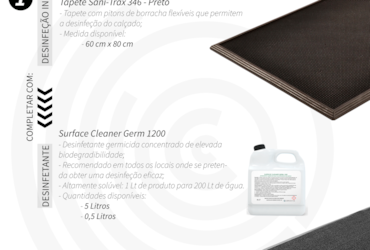 Desinfeção Calçado - Globalsilva