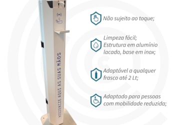 Dispensador de Álcool Gel Automático - Globalsilva