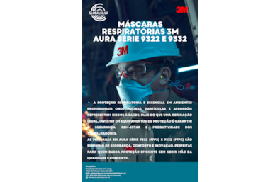 Ebook máscaras respiratórias série 9322 e 9332