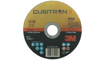 Disco de Corte 3M Inox 125 mm x 1,6 mm Cubitron II - 65455