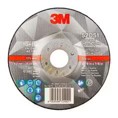 Disco de Corte/Desbaste 3M Silver - 125 mm x 4,2 mm Cubitron II - 52051