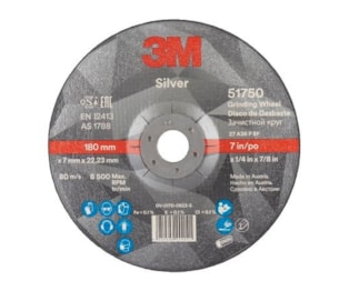 Disco Rebarbar SILVER (CubitronII) - 180 x 7 - 51750 3M