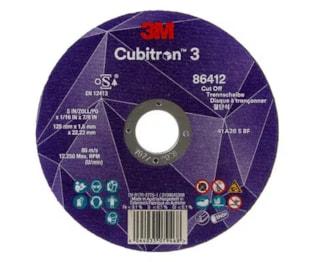 Disco Corte Cubitron 3 - 115 x 1 - 86616 3M