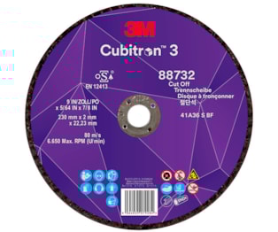 Disco Corte Cubitron 3 - 230 x 2 - 88732 3M