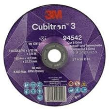 Disco Corte/Desbaste Cubitron 3 - 180 x 4,2 - 94542 3M