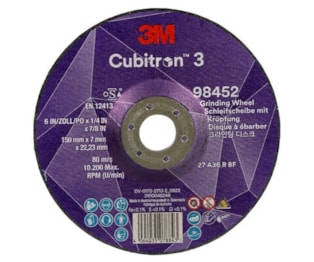 Disco Rebarbar Cubitron 3 - 150 x 7 - 98452 3M