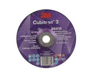 Disco Rebarbar Cubitron 3 - 180 x 7 - 98418 3M