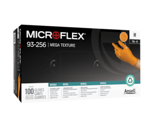 Luvas Microflex Orange 93-256 - Cx 100