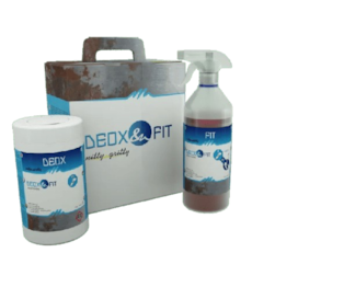 Kit DEOX & FIT - Limpeza/Tratamento Inox 125+125 Toalhitas