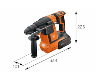 Berbequim Impacto Bateria ABH 18-26 AS Select