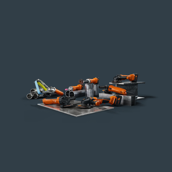 Rebarbadora a Bateria CCG18-125-12 AS4