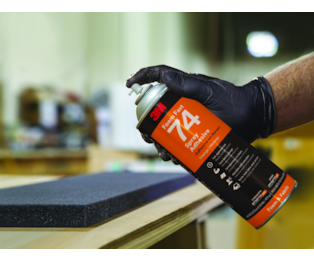  Adesivo em spray Foam Fast 74, Laranja, 500 ml