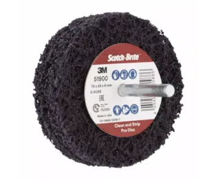 Scotch-Brite™ Disco Clean and Strip XT Pro, XA-ZS, 75 mm x 25 mm x 6mm, S XCRS