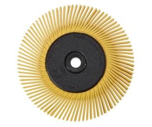 3M™ Scotch-Brite™ Escovas Radial Bristel BB-ZB Tipo C 200MM P80 AMARELO