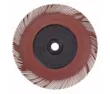 Scotch-Brite™ Tipo A de escovas de cerdas radiais Bristle™ BB-ZB, 152 mm x 12.7 mm x 25.4 mm, P80 com Adaptador
