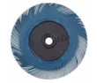 Scotch-Brite™ Tipo A de escovas de cerdas radiais Bristle™ BB-ZB, 152 mm x 12.7 mm x 25.4 mm, P80 com Adaptador