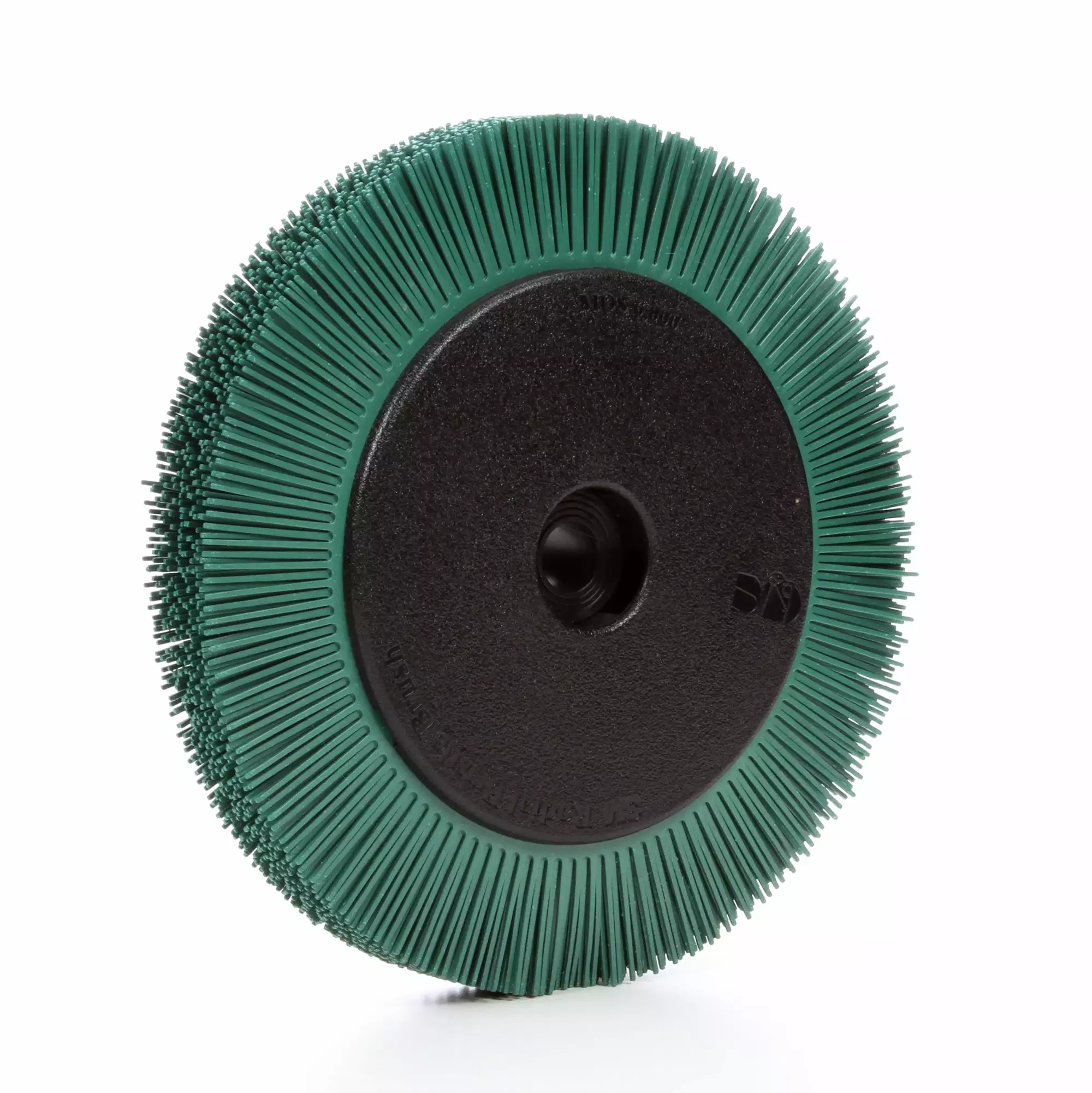 Scotch-Brite™ Tipo A de escovas de cerdas radiais Bristle™ BB-ZB, 152 mm x 12.7 mm x 25.4 mm, P80 com Adaptador