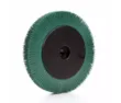 Scotch-Brite™ Tipo A de escovas de cerdas radiais Bristle™ BB-ZB, 152 mm x 12.7 mm x 25.4 mm, P80 com Adaptador