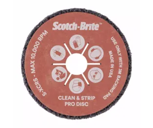 Scotch-Brite™ Disco Clean and Strip XT Pro, XO-DB, 115 mm x 22 mm, S XCRS