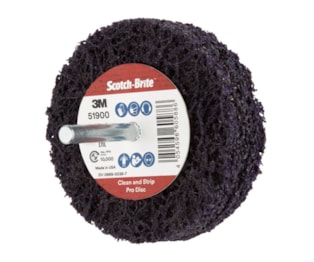 Scotch-Brite™ Disco Clean and Strip XT Pro, XA-ZS, 100 mm x 25 mm x 6 mm, S XCRS