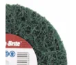 O Disco Scotch-Brite™ Clean and Strip XT Pro Extra Cut, XB-ZS, 100 mm x 25 mm x 6 mm, A XCRS