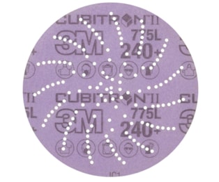 3M Xtract™ Cubitron™ II Film Disc 775L, 127 mm, 240+  500LG, 50 per inner, 250 per case