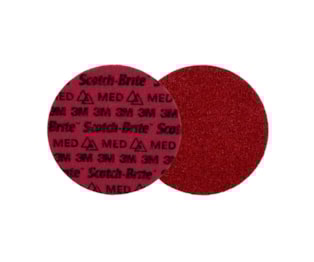Scotch-Brite™ Precision Surface Conditioning Disc, PN-DH, Medium, 178 mm x NH, 25 per inner, 100 per case