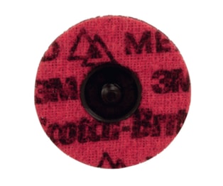 Scotch-Brite™ Roloc™ Precision Surface Conditioning Disc, PN-DR, Medium, TR, 76.2 mm, 1000 ea/Case, Bulk