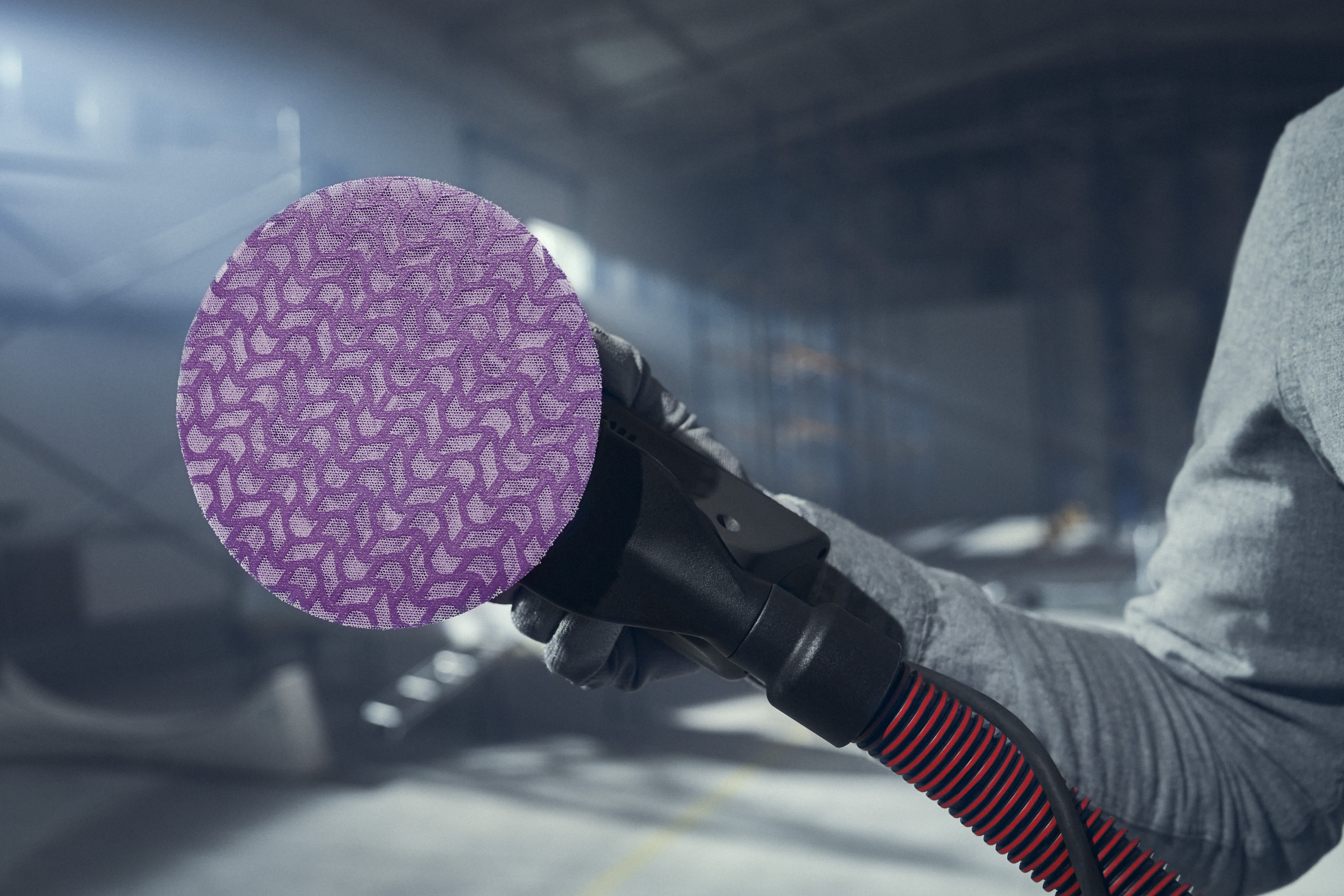 3M Xtract™ Cubitron™ II Net disc 710W, 34 mm, No hole, 320+