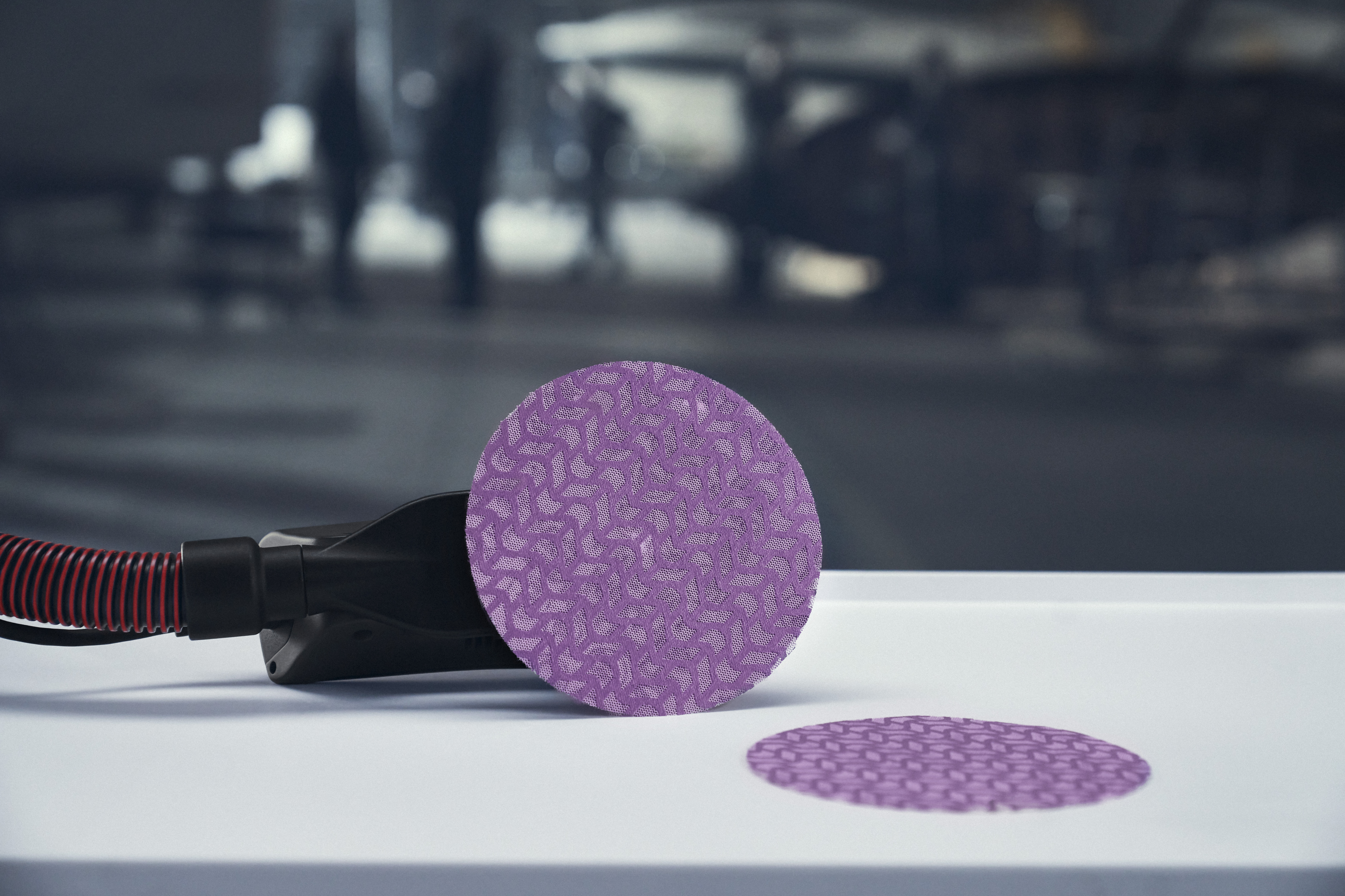 3M Xtract™ Cubitron™ II Net disc 710W, 34 mm, No hole, 320+