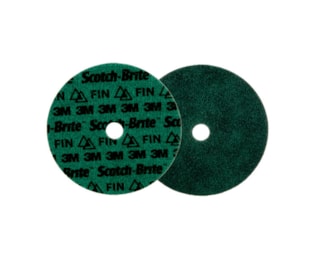 Scotch-Brite™ Precision Surface Conditioning Disc, PN-DH, Fine, 178 mm x 22,23 mm, 25 per inner, 100 per case