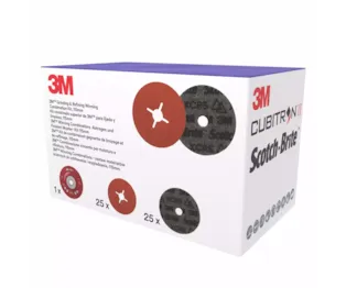 3M™ Grinding & Refining Kit, includes 115 mm 787C and PN-DH Disc, with Flat Back-up Pad, 1 ea/Kit