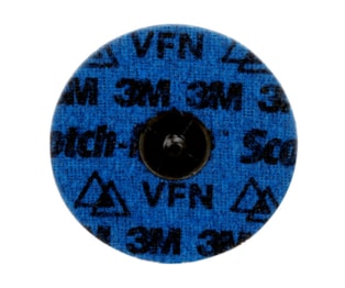 Scotch-Brite™ Roloc™ Precision Surface Conditioning Disc, PN-DR, Very Fine, TR, 101.6 mm, 25/inner, 100 ea/Case, Dispenser Pack