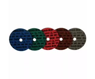 Scotch-Brite™ Precision Surface Conditioning Disc, PN-DH, Very Fine, 115 mm x NH, 25 per inner, 100 per case