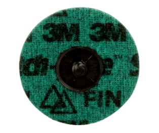 Scotch-Brite™ Roloc™ Precision Surface Conditioning Disc, PN-DR, Fine, TR, 76.2 mm, 25/inner, 100 ea/Case, Dispenser Pack