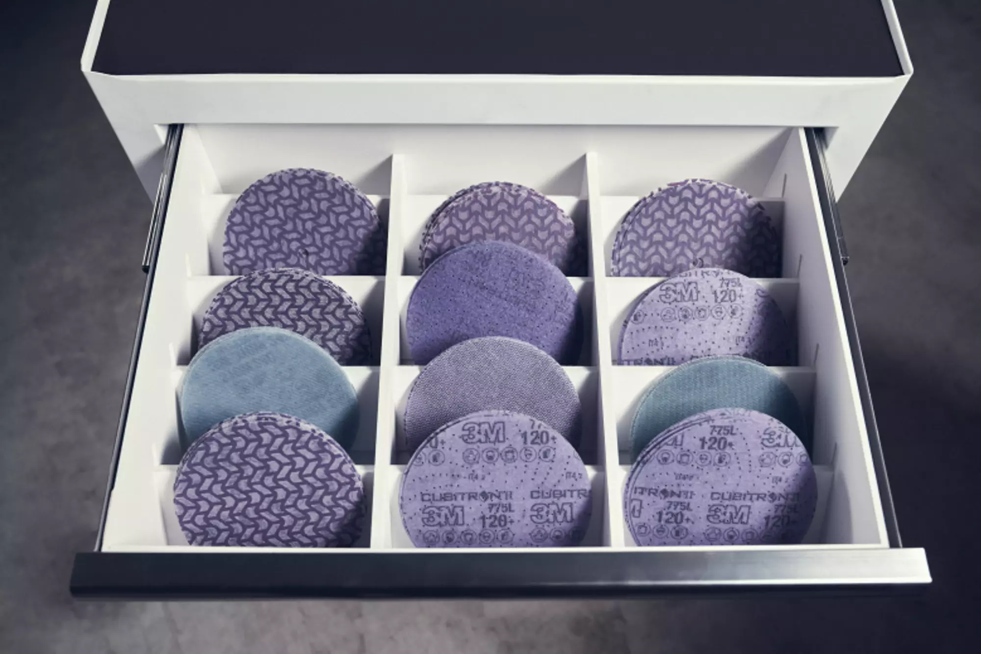 3M Xtract™ Cubitron™ II Net disc 710W, 125 mm, No hole, 180+