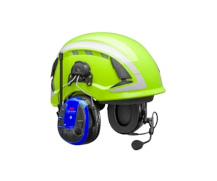 Auscultador 3M™ PELTOR™ WS™ ALERT™ XPI, 30 dB, Bluetooth, aplicação móvel, inclui acessórios, fixação ao capacete