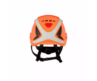 3M™ SecureFit™ Elmetto, X5007V-CE, arancione, ventilato, rifrangente, marchio CE, 4 unità/cartone