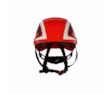 3M™ SecureFit™ Elmetto, X5005V-CE, rosso, ventilato, rifrangente, marchio CE, 4 unità/cartone