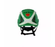 3M™ SecureFit™ Elmetto, X5004V-CE, verde, ventilato, rifrangente, marchio CE, 4 unità/cartone