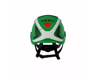 3M™ SecureFit™ Elmetto, X5004V-CE, verde, ventilato, rifrangente, marchio CE, 4 unità/cartone