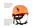 3M™ SecureFit™ Elmetto, X5007VE-CE, arancione, ventilato, 1000 VCA, marchio CE, 4 unità/cartone
