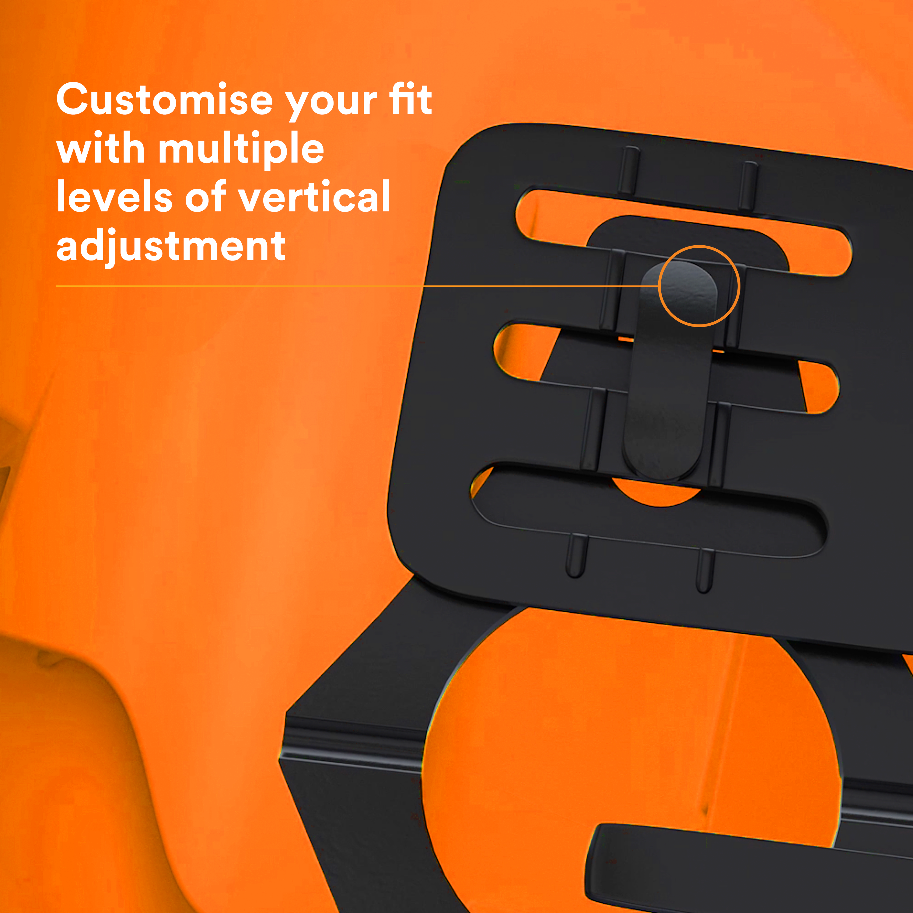 3M™ SecureFit™ Elmetto, X5007VE-CE, arancione, ventilato, 1000 VCA, marchio CE, 4 unità/cartone