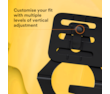 3M™ SecureFit™ Elmetto, X5001V-CE, giallo, ventilato, 1000 VCA, marchio CE, 4 unità/cartone