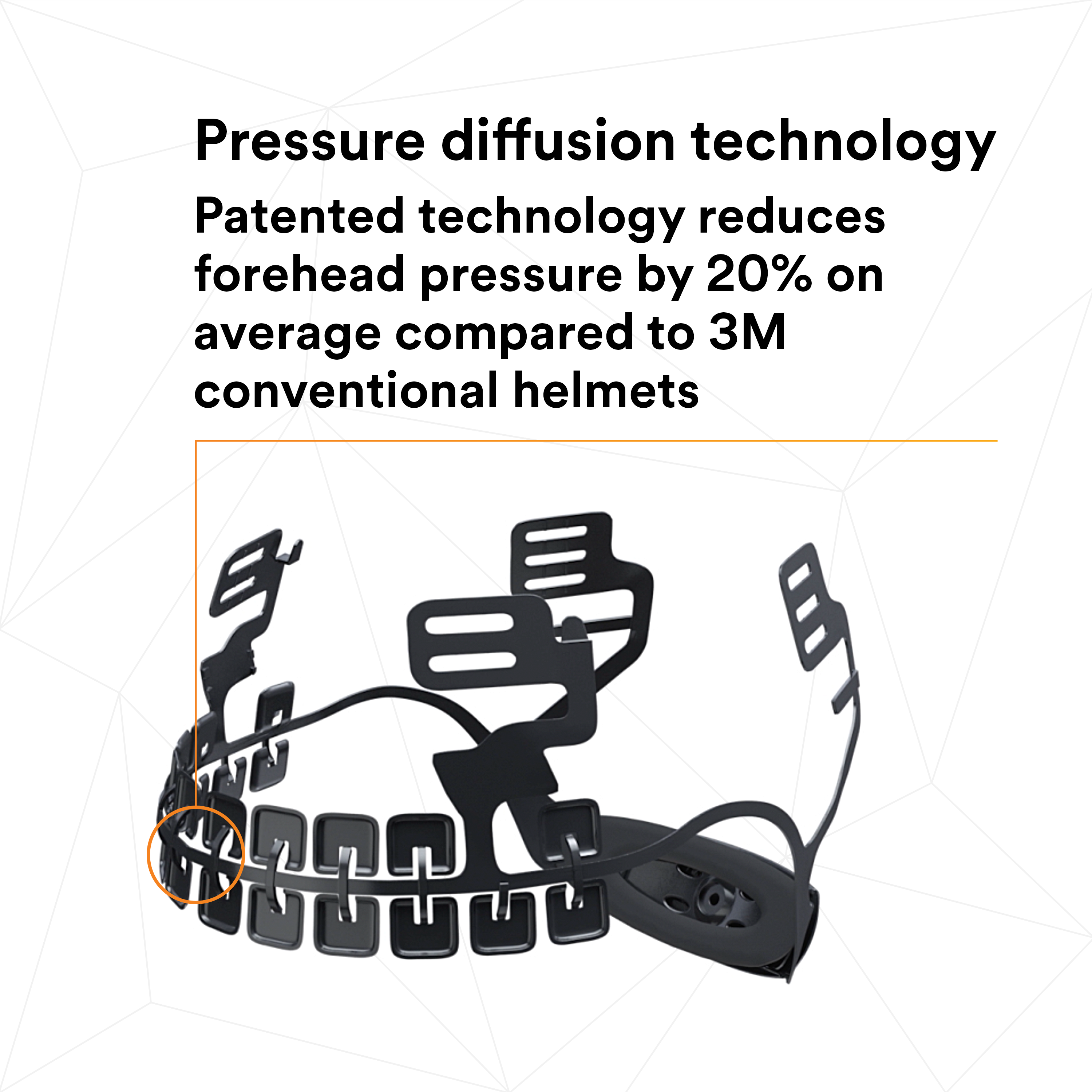 3M™ SecureFit™ Elmetto, X5001V-CE, giallo, ventilato, 1000 VCA, marchio CE, 4 unità/cartone