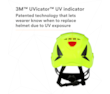 3M™ SecureFit™ Elmetto, X5014VE-CE, verde ad alta visibilità, ventilato, 1000 VCA, marchio CE, 4 unità/cartone