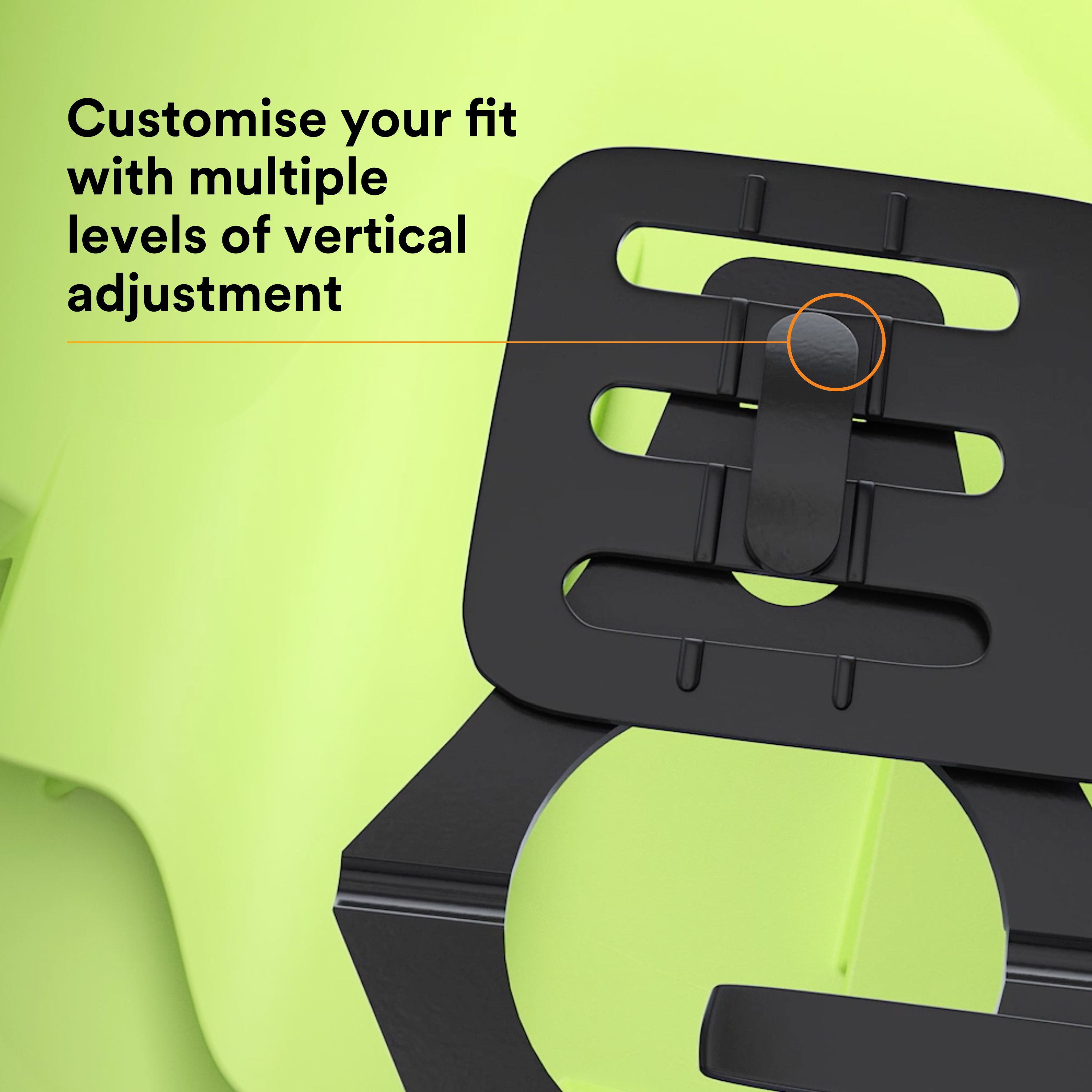 3M™ SecureFit™ Elmetto, X5014VE-CE, verde ad alta visibilità, ventilato, 1000 VCA, marchio CE, 4 unità/cartone