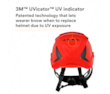 3M™ SecureFit™ Elmetto, X5005VE-CE, rosso, ventilato, 1000 VCA, marchio CE, 4 unità/cartone