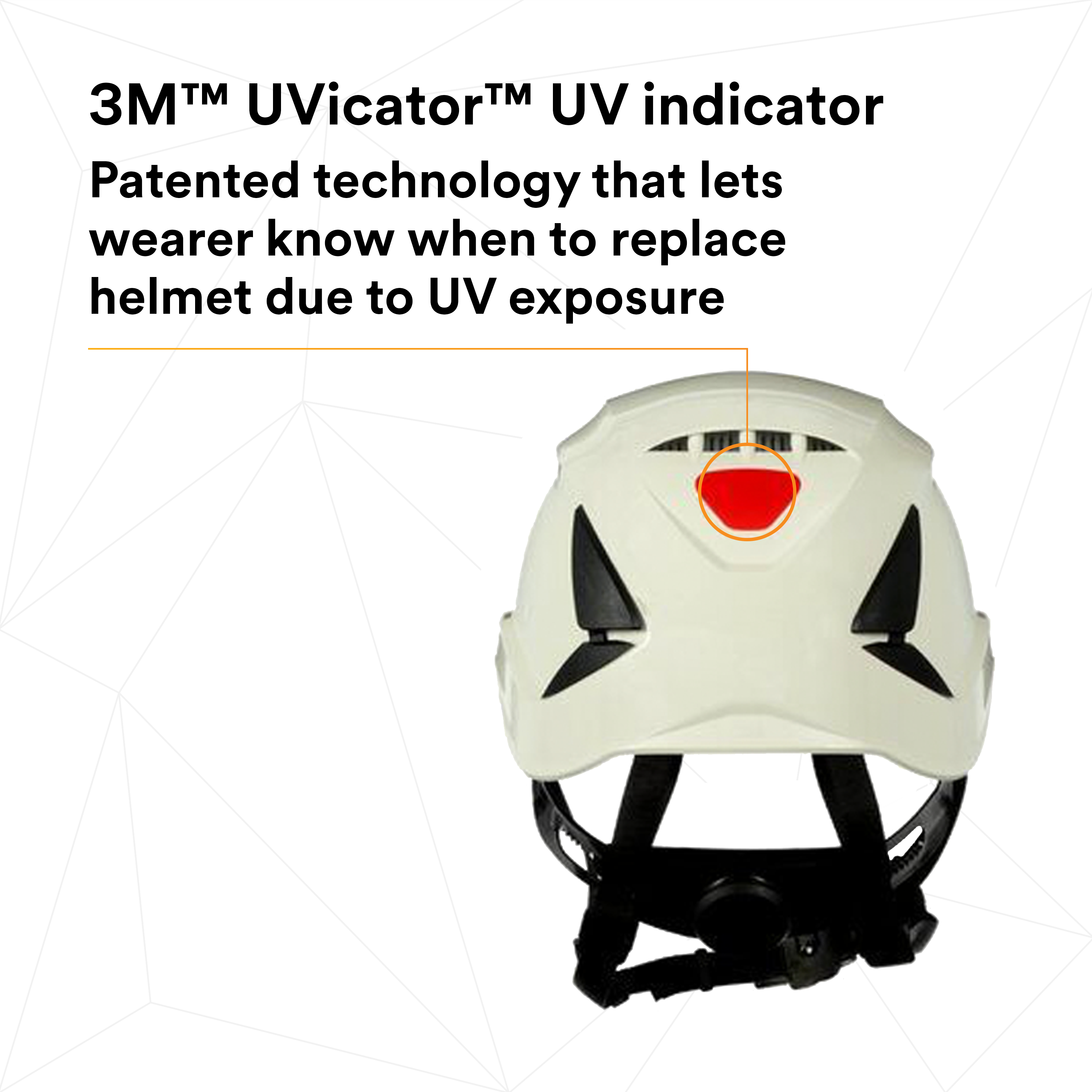 3M™ SecureFit™ Elmetto, X5001VE-CE, bianco, ventilato, 1000 VCA, marchio CE, 4 unità/cartone