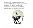 3M™ SecureFit™ Elmetto, X5001VE-CE, bianco, ventilato, 1000 VCA, marchio CE, 4 unità/cartone